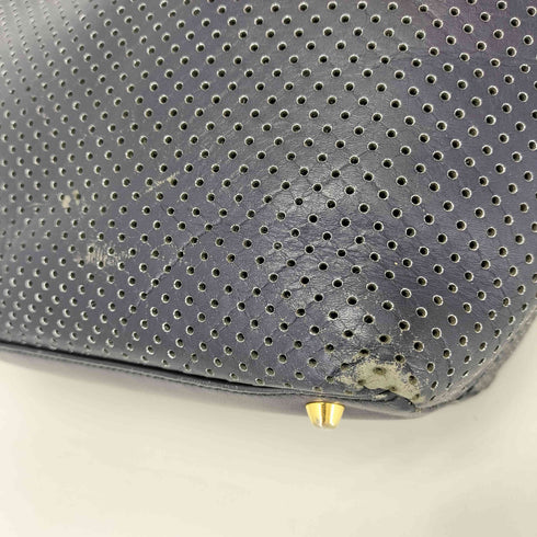 VIOLAd'ORO メッシュレザートートバッグ レディース