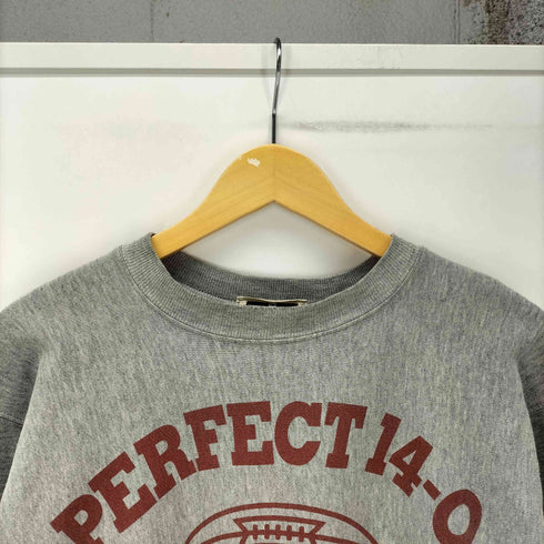 チャンピオン Champion コラボ 青単色タグ 復刻 REVERSE WEAVE クルーネックスウェット メンズ import:M