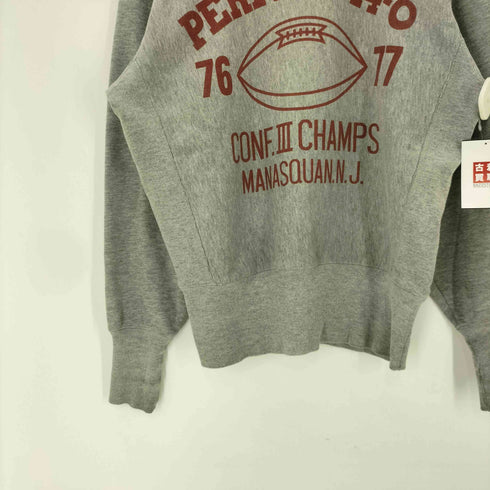 チャンピオン Champion コラボ 青単色タグ 復刻 REVERSE WEAVE クルーネックスウェット メンズ import:M