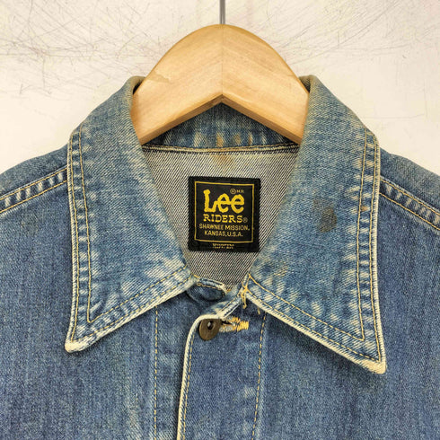 リー Lee 1st型 デニムトラッカージャケット メンズ