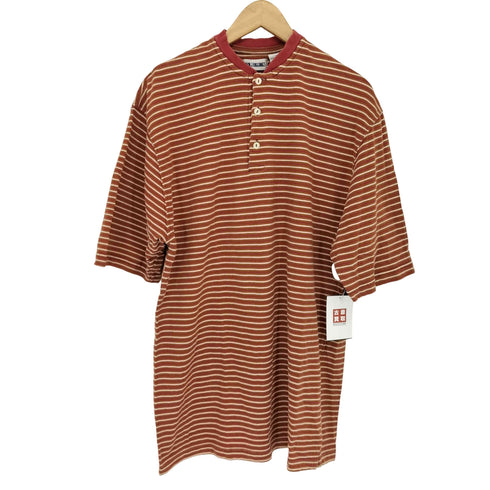 J.RIGGNINGS ヘンリーネックボーダーTシャツ メンズ import:L