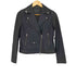 ユナイテッドアローズグリーンレーベルリラクシング UNITED ARROWS green label relaxing lamb lather ダブルライダースジャケット レディース JPN:38