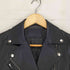 ユナイテッドアローズグリーンレーベルリラクシング UNITED ARROWS green label relaxing lamb lather ダブルライダースジャケット レディース JPN:38