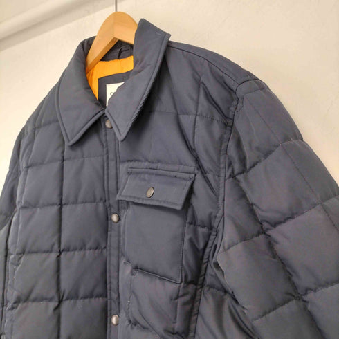 コールハーン COLE HAAN ボックス キルト ダウン シャツ ジャケット メンズ import:M