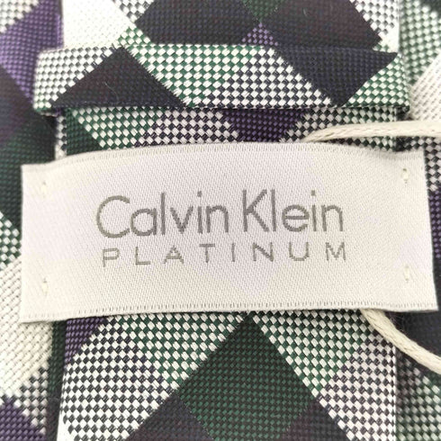 カルバンクラインプラチナ CALVIN KLEIN PLATINUM シルクネクタイ メンズ