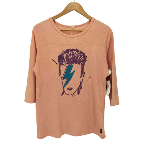 ゴーヘンプ GOHEMP アーティストプリント ボートネック ロングスリーブ Tシャツ レディース import:M