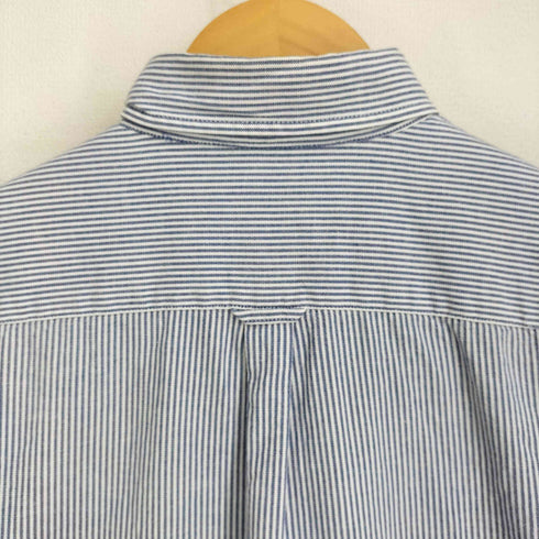 バーバリーブラックレーベル BURBERRY BLACK LABEL ワンポイント刺繍 L/S ストライプ BD シャツ メンズ JPN:1