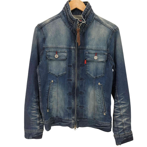 R.P.T. RUPERT ダブルジップ シングルデニムライダース メンズ import:L