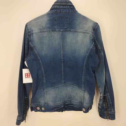 R.P.T. RUPERT ダブルジップ シングルデニムライダース メンズ import:L