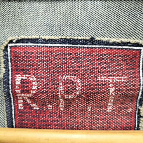 R.P.T. RUPERT ダブルジップ シングルデニムライダース メンズ import:L