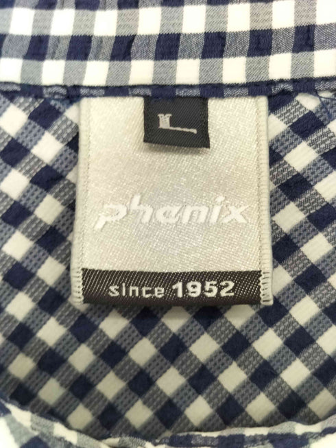 フェニックス phenix シアサッカーロングスリーブシャツ レディース import:L