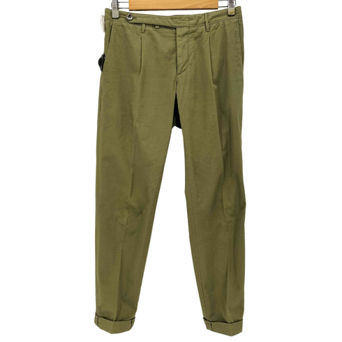 ジーティーアー GTA ルーマニア製 EXITRA SLIM FIT 1タック エキストラスリムフィットパンツ メンズ 48