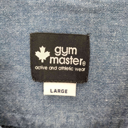ジムマスター gym master シャンブレーシャツ メンズ import:L