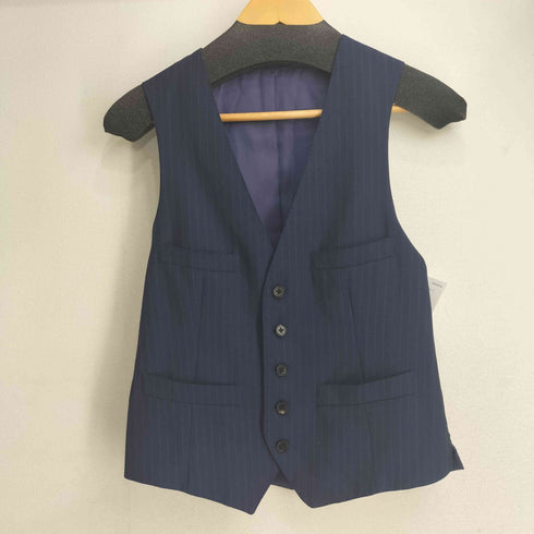 スーツカンパニー THE SUIT COMPANY スーツカンパニー select ネイビー 99%ウール セットアップ メンズ