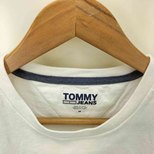 トミージーンズ tommy jeans ロゴクルーネックTシャツ メンズ import:M