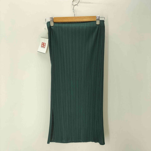 プリーツプリーズイッセイミヤケ PLEATS PLEASE ISSEY MIYAKE サイドスリット プリーツ スカート レディース JPN:4