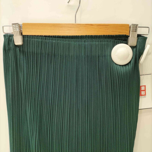 プリーツプリーズイッセイミヤケ PLEATS PLEASE ISSEY MIYAKE サイドスリット プリーツ スカート レディース JPN:4