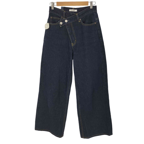 マウジー moussy CROSS WAIST WIDE STRAIGHT レディース 2