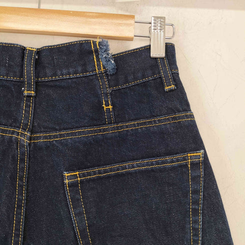 マウジー moussy CROSS WAIST WIDE STRAIGHT レディース 2