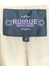ルイルエブティック RUIRUE BOUTIQUE チェック柄切替 トレンチコート レディース JPN:L