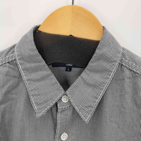 コムデギャルソンオム COMME des GARCONS HOMME 10SS ギンガムチェック L/Sシャツ メンズ JPN:L