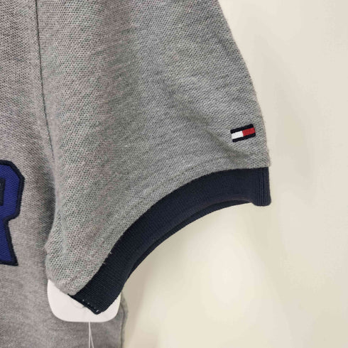 トミーヒルフィガー TOMMY HILFIGER フロントロゴ 配色 ポロシャツ メンズ import:S
