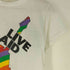 スクリーンスターズ SCREEN STARS 80S USA製 1985コピーライト 袖裾シングル LIVE AID 両面プリント クルーネックTシャツ メンズ import:L