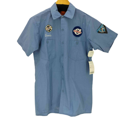 ディッキーズ Dickies 企業ワッペン S/Sワークシャツ メンズ JPN:S