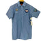 ディッキーズ Dickies 企業ワッペン S/Sワークシャツ メンズ JPN:S