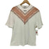 エムエスジーエム MSGM レースデザインTシャツ レディース import:XS