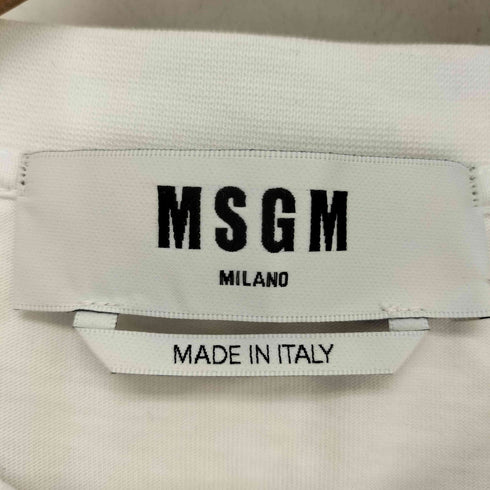 エムエスジーエム MSGM レースデザインTシャツ レディース import:XS