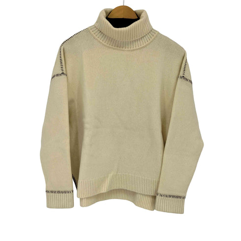 ラッピンノット WRAPINKNOT High neck stitch design knit カシミヤ混 レディース JPN:0