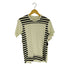 コムデギャルソンシャツ COMME des GARCONS SHIRT 切替 ボーダー クルーネックTシャツ メンズ JPN:M