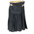 トリココムデギャルソン tricot COMME des GARCONS 11SS リネン混 ラメ プリーツ ラップスカート AD2010 レディース JPN:S