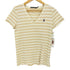 ラルフローレンスポーツ RALPH LAUREN SPORT ポニー刺繍 ボーダー Vネック S/S Tシャツ レディース import:M