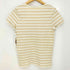 ラルフローレンスポーツ RALPH LAUREN SPORT ポニー刺繍 ボーダー Vネック S/S Tシャツ レディース import:M