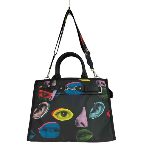 レスポートサック LeSportsac LIBERTINE コラボ 総柄 フェイスデザイン 2WAY レディース