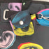 レスポートサック LeSportsac LIBERTINE コラボ 総柄 フェイスデザイン 2WAY レディース