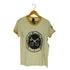 ダブルスタンダードクロージングヒム D/him 裾シングル サークルロゴ リンガーTシャツ メンズ JPN:46