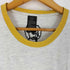 ダブルスタンダードクロージングヒム D/him 裾シングル サークルロゴ リンガーTシャツ メンズ JPN:46