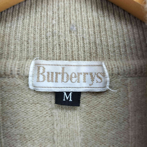 バーバリーズ BURBERRYS カシミヤ混タートルネックセーター レディース import:M