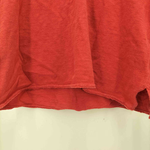 キャピタル KAPITAL コットン ハーフボタン Vネック ショートスリーブ カットソー レディース JPN:XS