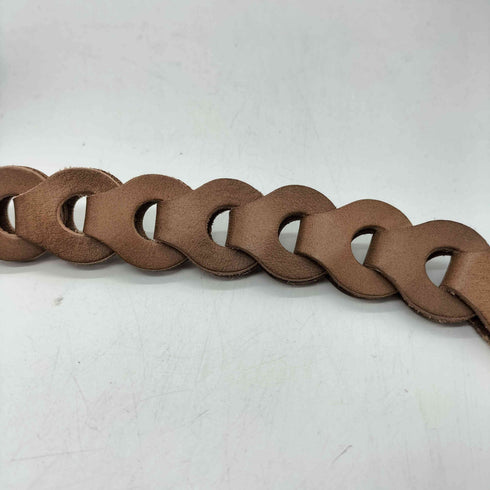 リドム LIDnM Life LEATHER CHAIN BELT メンズ FREE