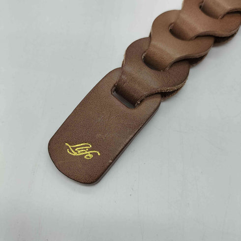 リドム LIDnM Life LEATHER CHAIN BELT メンズ FREE