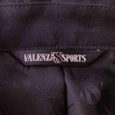 バレンザポースポーツ VALENZA PO SPORTS ロゴジップアップスウェードブルゾン レディース US:38