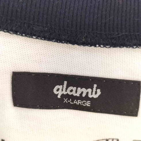 グラム glamb キャラクタープリント ラグラン Tシャツ メンズ XL