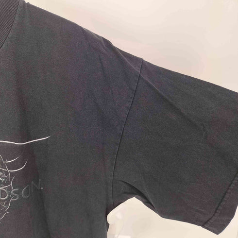 ハーレーダビッドソン HARLEY-DAVIDSON 両面プリント SNAKE コピーライト2004 2000 クルーネックTシャツ メンズ import:XL