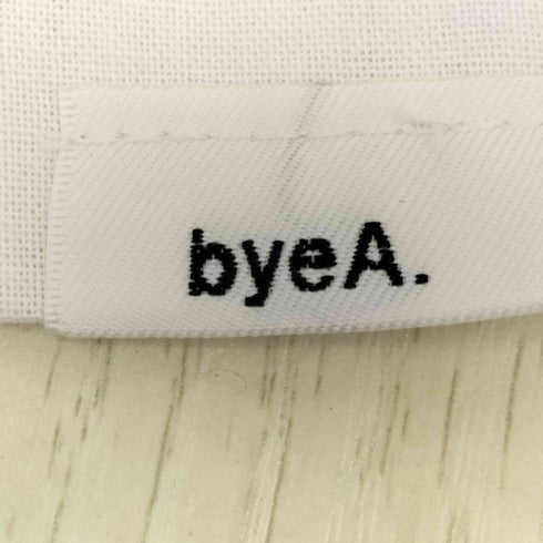 byeA. やたらしつこい BAG WHITE レディース FREE