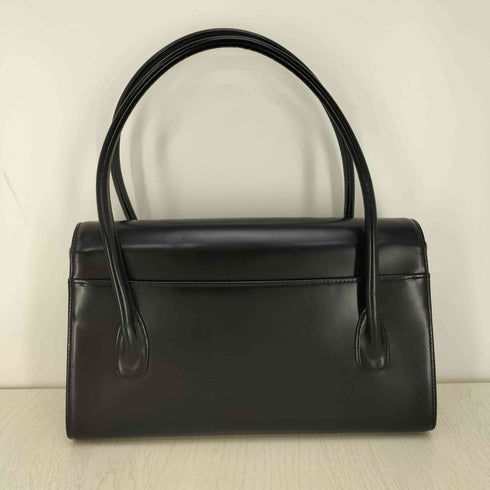 ピエールカルダン pierre cardin レザー ロゴボタン ハンドバック レディース