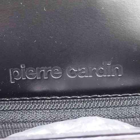 ピエールカルダン pierre cardin レザー ロゴボタン ハンドバック レディース